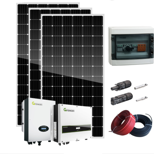 Exquisite Workmanship 5kw Hybrid Solar Power Kit for House with Green Energy