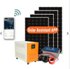 6000w Hybrid Solar System with battery for home