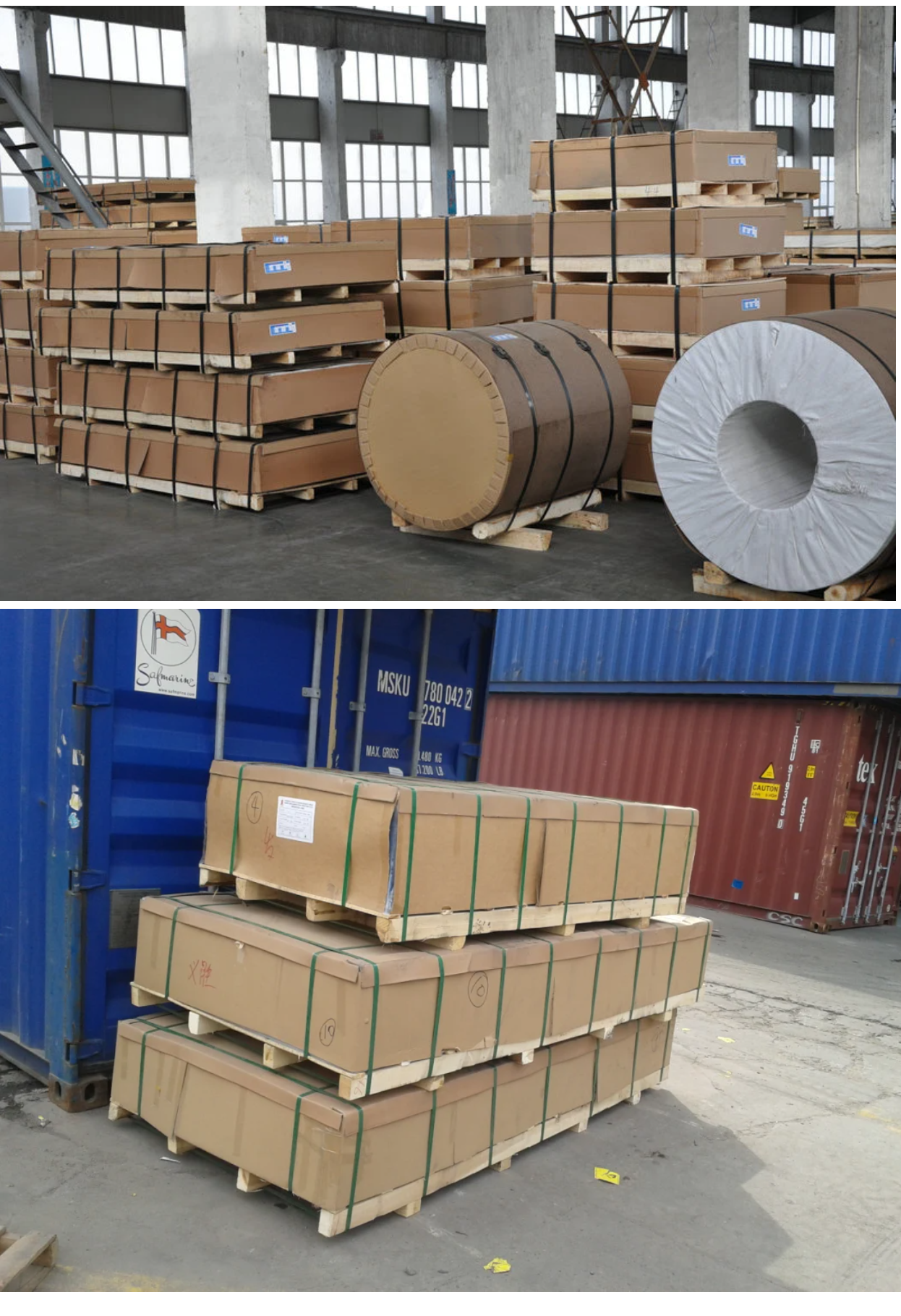 aluminum sheet packing